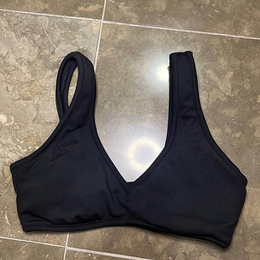 Crop Shop Boutique Black Sports Bra